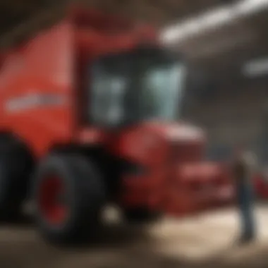 Maintenance Practices for Longevity Detailed view of maintenance practices for the Hesston big square baler
