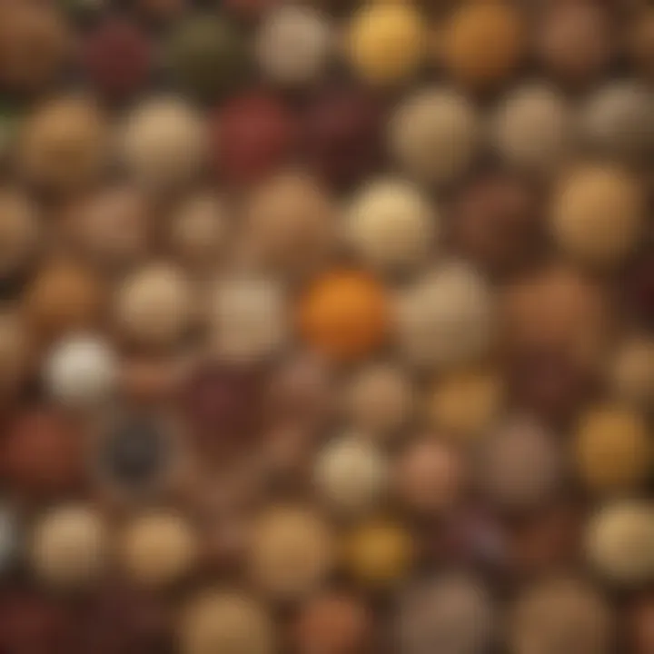 A variety of grains and legumes demonstrating whole food options