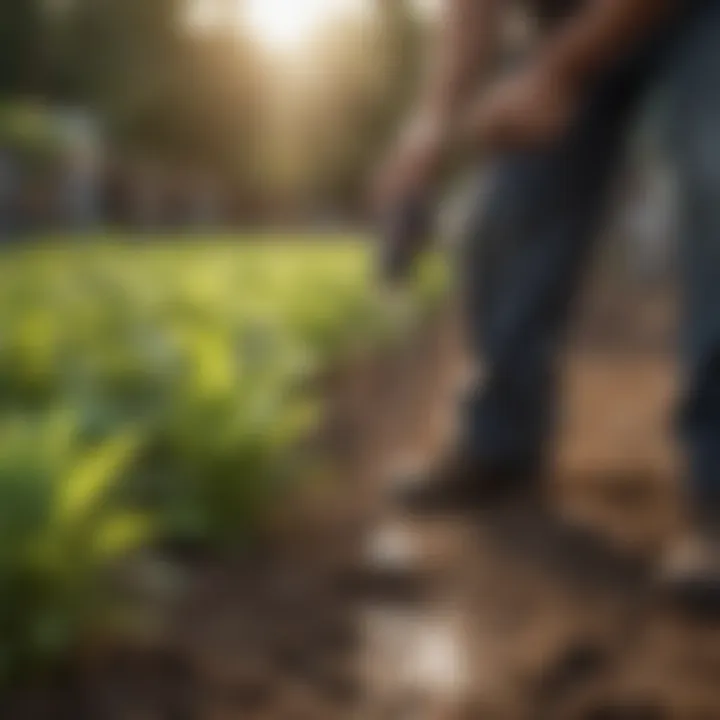 Maintenance checklist for a drip irrigation system
