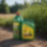 A selection of affordable weed killers on display