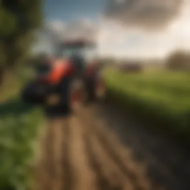 Sustainable Farming Benefits An infographic illustrating the benefits of using pre-emergent herbicides with fertilizers for sustainable farming.