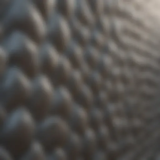 Close-up view of insulated PVC wall panel texture showcasing its durability