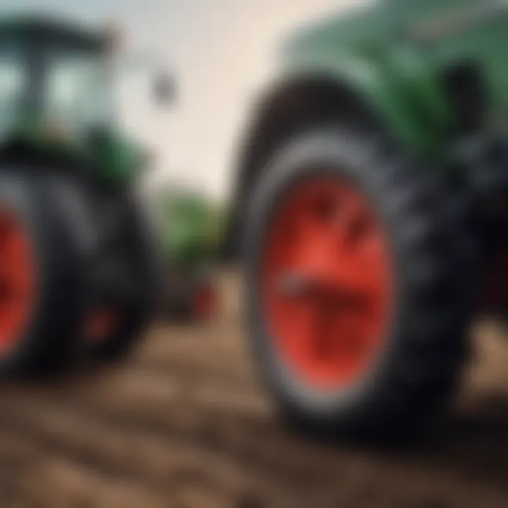 Illustration of advancements in JD planter closing wheel technology, highlighting new features.