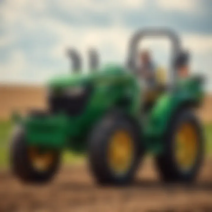 Versatility with Various Attachments John Deere four seater with attachments