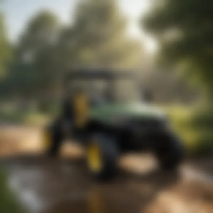 John Deere Gator TX showcasing design advantages