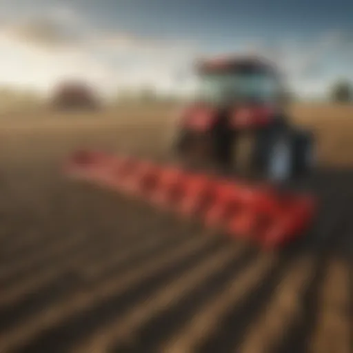 Kuhn Wrapper in action covering crops