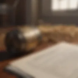 A historic legislative document symbolizing labor laws