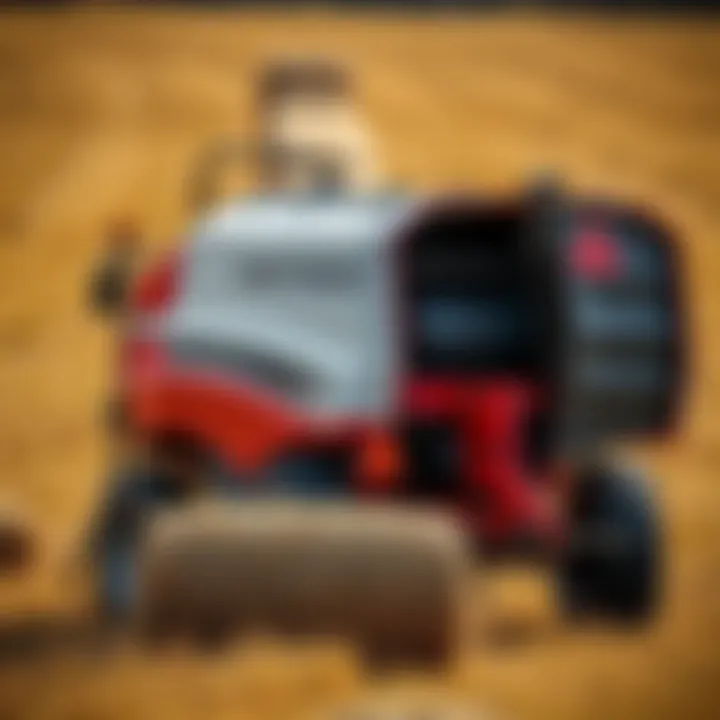 Compact Bales Made Easy with Massey Ferguson Balers Massey Ferguson baler producing compact bales
