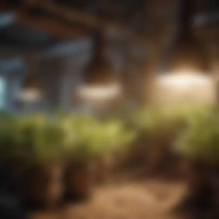 Infographic showing benefits of using metal halide bulbs for plant growth
