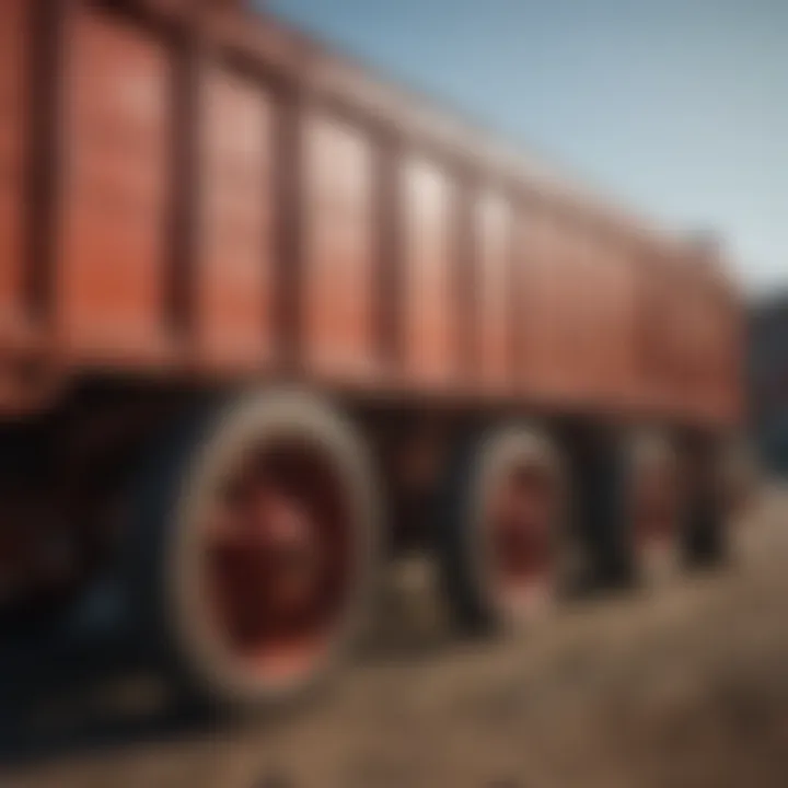 Close-up of Millside Industries Wagon features