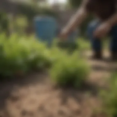Weed Management Techniques in North Texas Gardens Methods of weed management in a garden setting