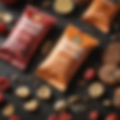 Nutrient-rich snack packs designed for athletes