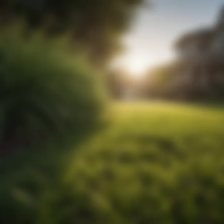 Vibrant Empire Zoysia grass lawn showcasing optimal growth