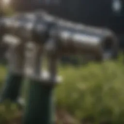 Different types of agricultural spray guns