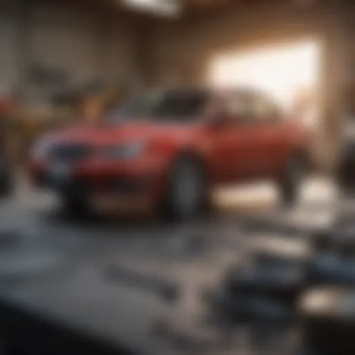 Detailed view of Pape Subaru parts showcasing quality and durability