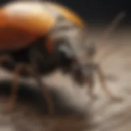 Close-up of a common household pest