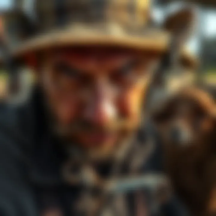 Maintaining Premier 1 Sheep Shears for Longevity A farmer performing maintenance on sheep shears for longevity.