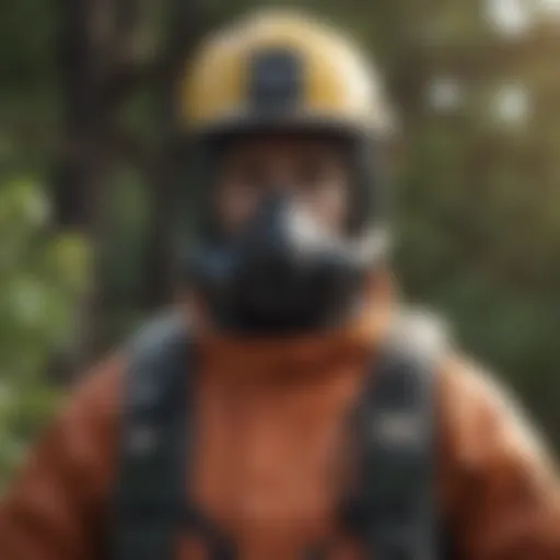 Protective clothing suitable for herbicide application