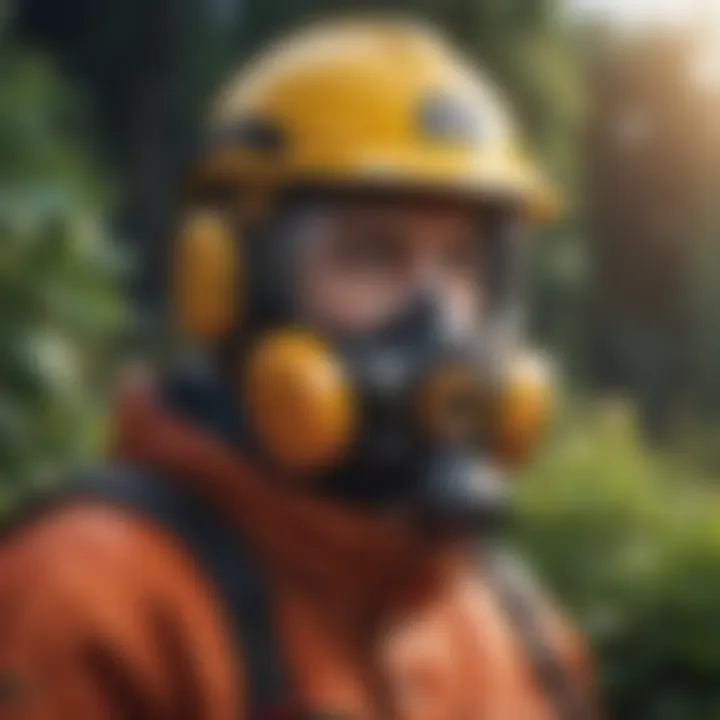 Safety equipment used while handling pesticides