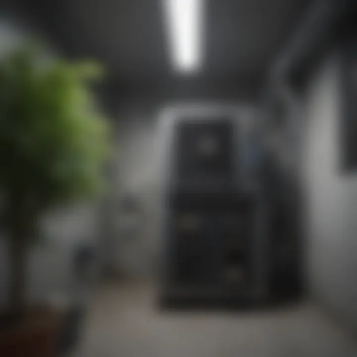 Different air conditioning units suitable for grow rooms