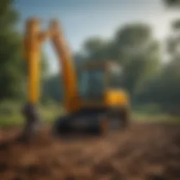 Detailed view of Speeco Compact Post Hole Digger showcasing its design and features