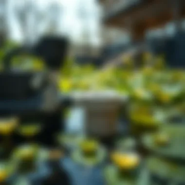Importance of Filtration Systems in Ponds Advanced filtration system for maintaining pond clarity