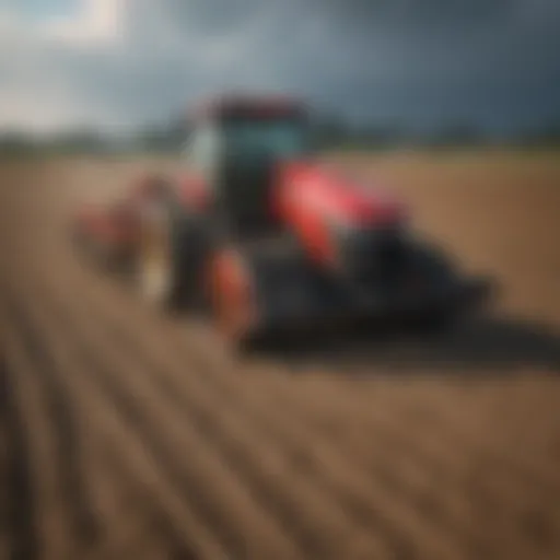 Innovative strip till planter showcasing advanced technology