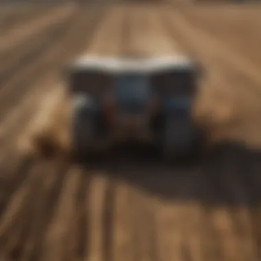 Impact of Manure on Soil Health Agricultural field benefiting from nutrient-rich soil