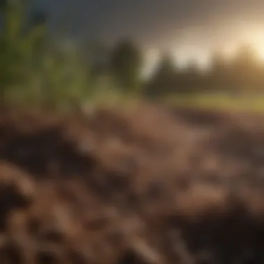 Different soil types for leveling