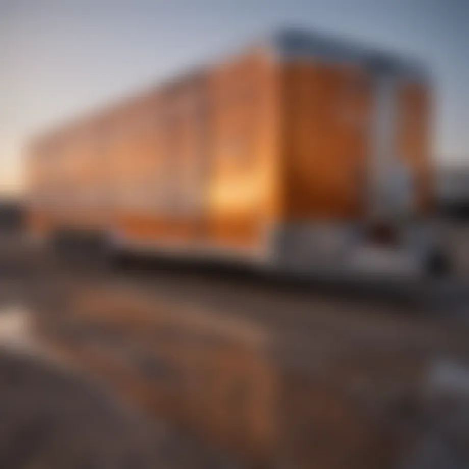 Texas Pride trailer showcasing durability and design