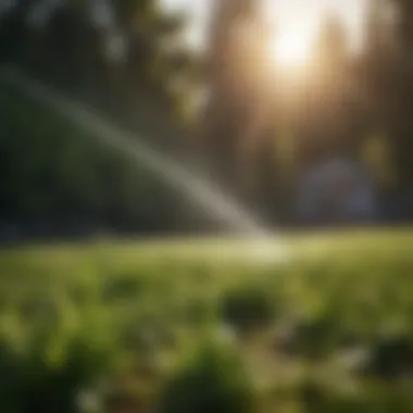 Irrigation system for efficient watering