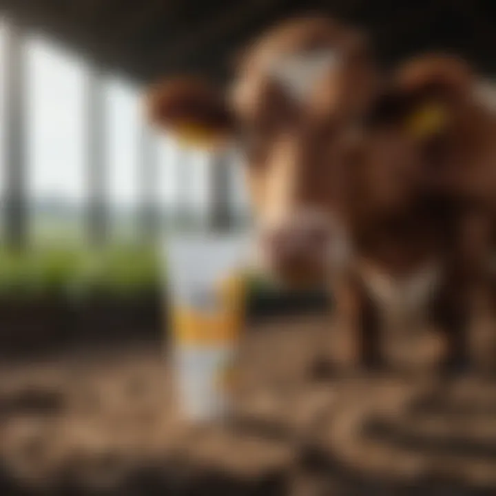 Innovative agricultural products derived from udder cream
