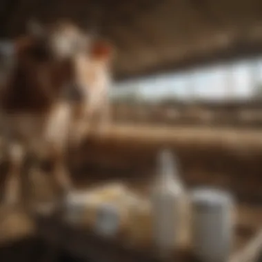 Sustainable farming practices inspired by dairy byproducts