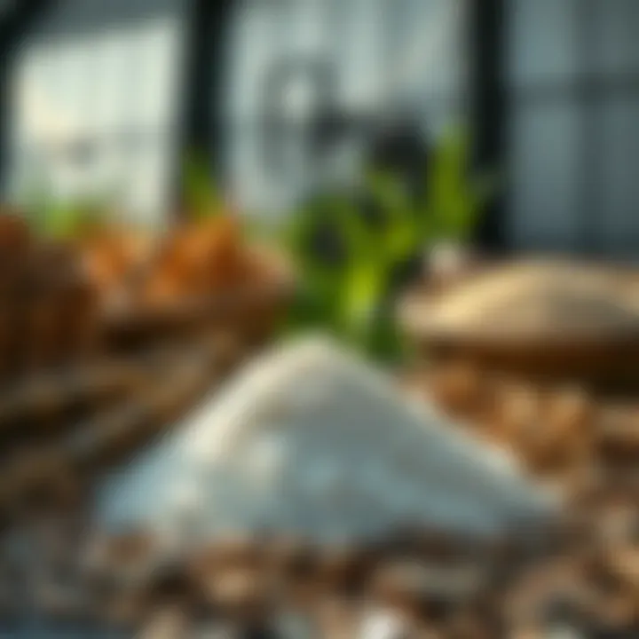 Essential raw materials used in nitrogen fertilizer production