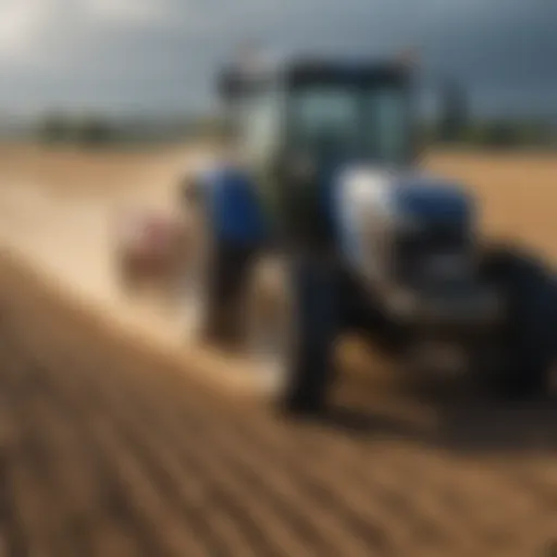Advanced telematics system in a tractor