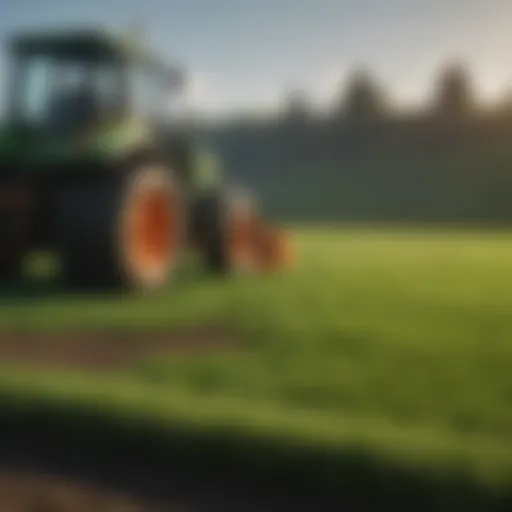 A lush green turf field showcasing effective management techniques.