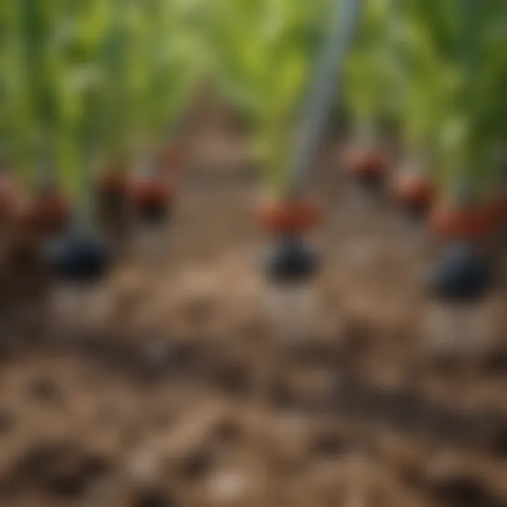 Different types of aerator core pluggers displayed