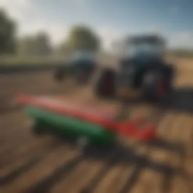 Comparison of Drop Spreader Models Visual comparison of various drop spreader models in use