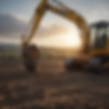 Choosing the Right Bucket Size for the Job An operator selecting the appropriate bucket size for a project
