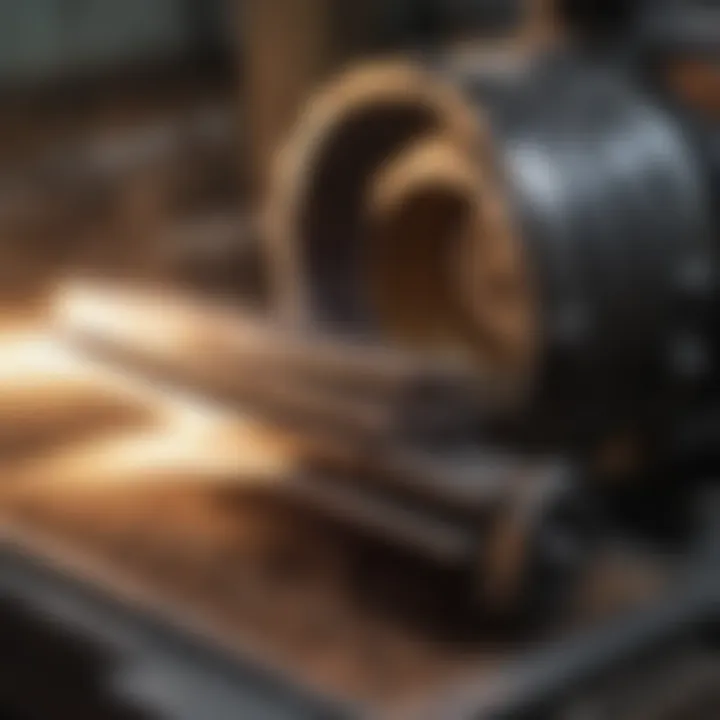 Inspection of chipper blades and their alignment
