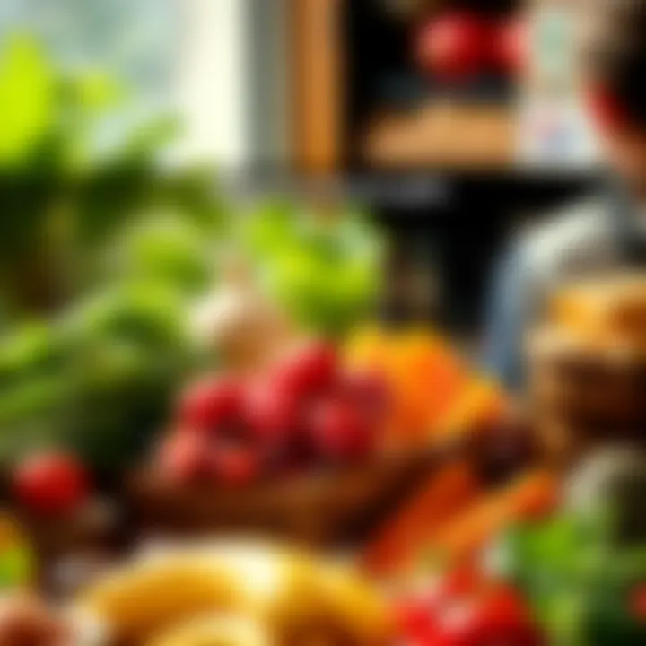 Macronutrients at a Glance An infographic detailing macronutrient breakdowns with visual representations of different food groups