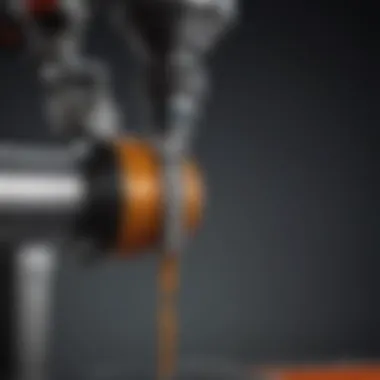 Detailed Design of Drip Tape Injector Close-up view of a drip tape injector showcasing its design and components