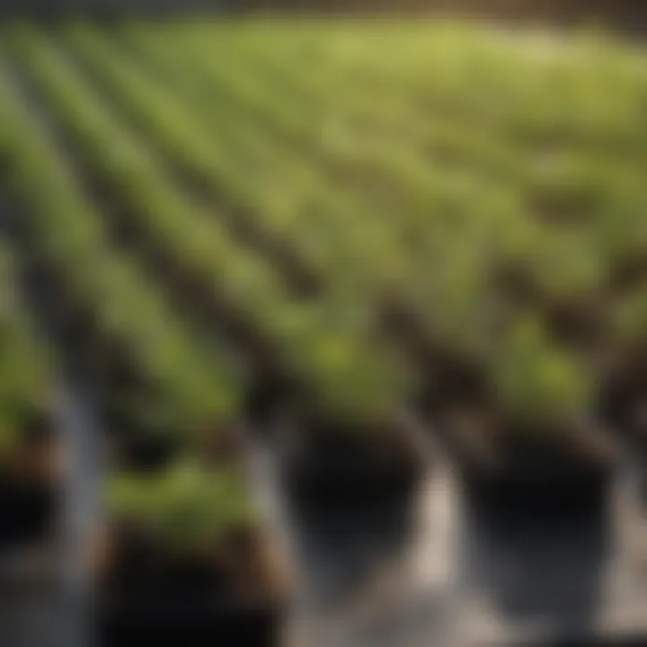 Healthy Seedlings on HydroFarm Heat Mat