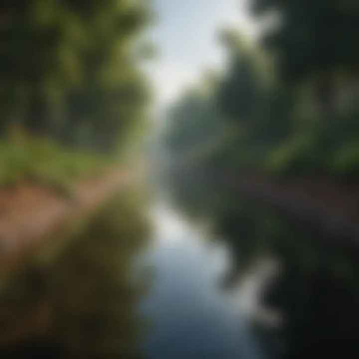 Ecological balance through advanced water resource management