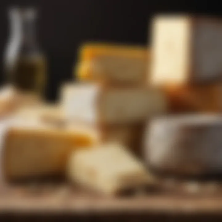 A variety of cheeses and their compatibility with a ketogenic lifestyle