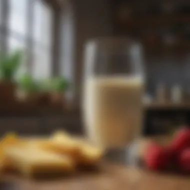 Nutritional Benefits of Dairy in Ketogenic Diet Dairy products showcasing their nutritional benefits in a ketogenic diet