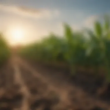 Crops Thriving After Relief Funding A diverse range of crops thriving post-relief funding