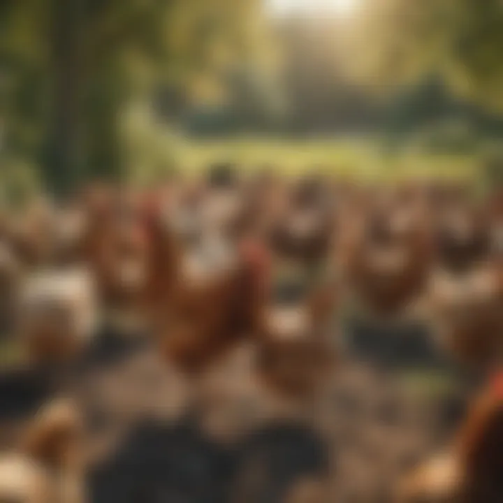 A diverse ecosystem supported by pastured poultry farming