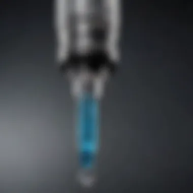 Material Properties of Polypropylene Syringes Close-up view of a polypropylene syringe highlighting its material properties