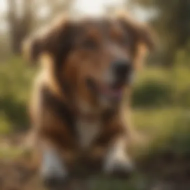 A Healthy Dog Post-Treatment Healthy dog enjoying playtime